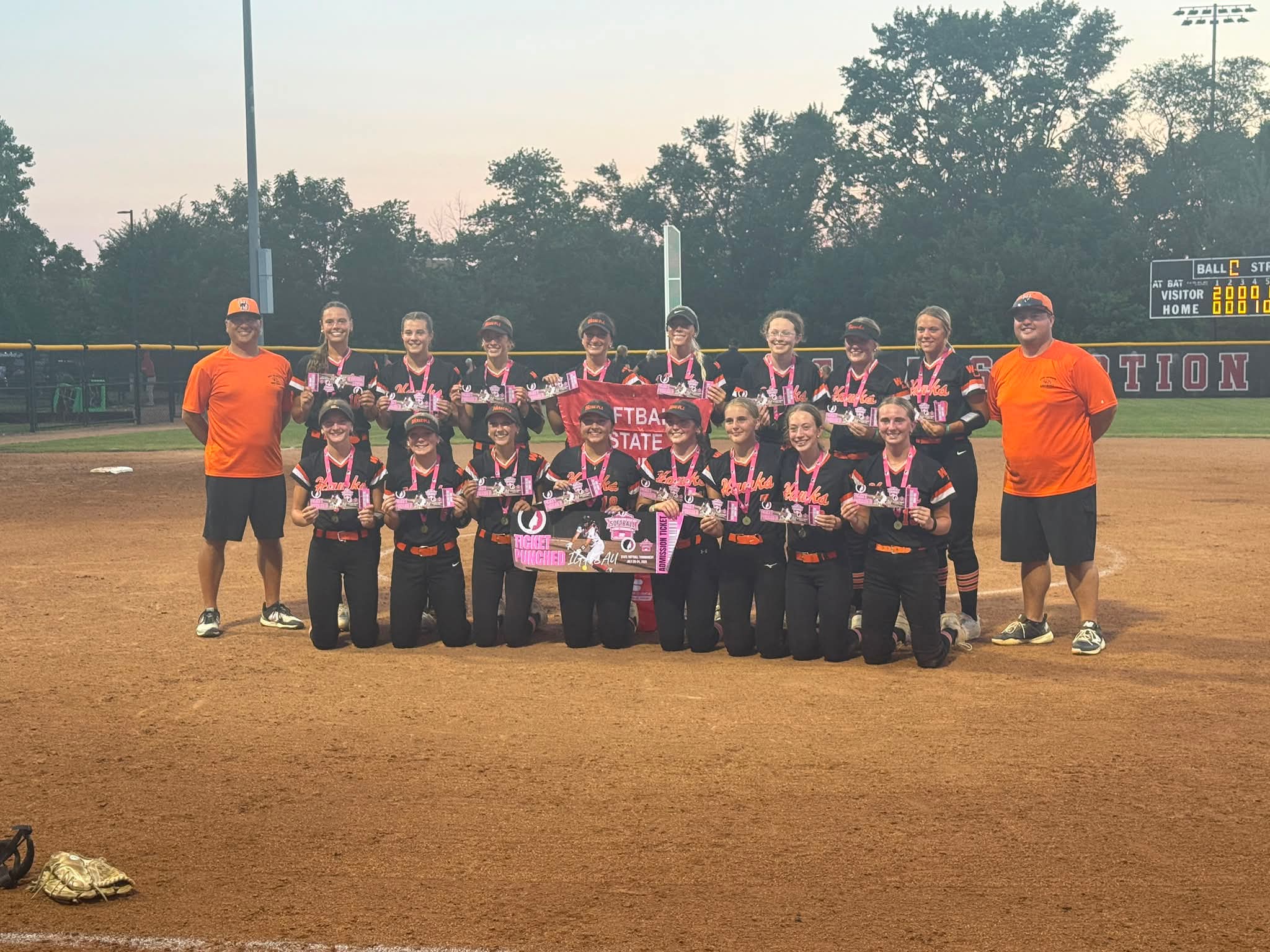 KMCH SPORTS: WD Hawks Softball and four other coverage area teams qualify for State Tournaments
