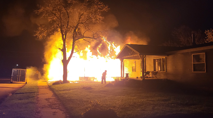 Overnight Fire Destroys Greeley Home